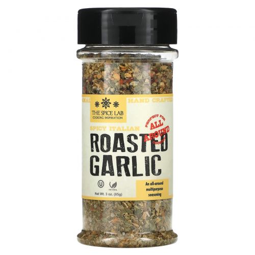 The Spice Lab, Spicy Italian Roasted Garlic, 3 oz (85 g)