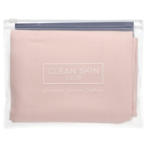 Clean Skin Club, Clean Sleep, наволочка с ионами серебра, нежно-розовый, 1 шт.