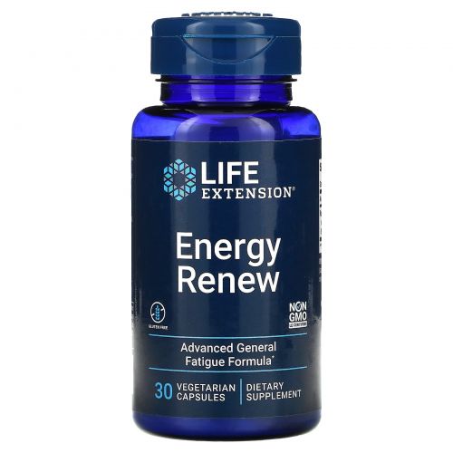 Life Extension, Energy Renew, 200 mg, 30 Vegetarian Capsules