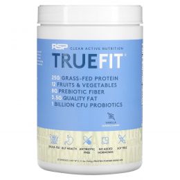 RSP Nutrition, Truefit, Grass-Fed Protein Shake, Vanilla, 2.11 lbs (960 g)