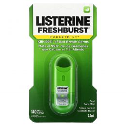 Listerine, PocketMist, Freshburst`` 140 спреев для тумана (7,7 мл)