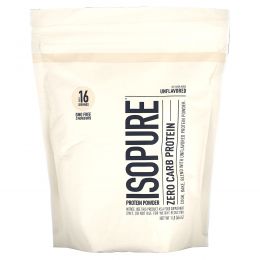 Nature's Best, IsoPure, IsoPure, изолят сывороточного протеина, протеиновый порошок, без ароматизаторов, 1 фунт (454 г)