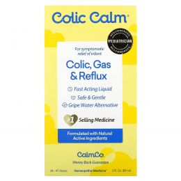 Colic Calm, Colic, средство от газообразования и рефлюкса, для младенцев, 59 мл (2 жидк. унции)