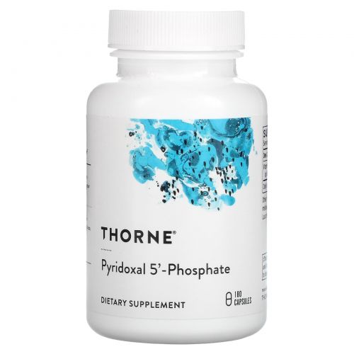 Thorne Research, Пиридоксаль 5'-фосфат, 180 растительных капсул