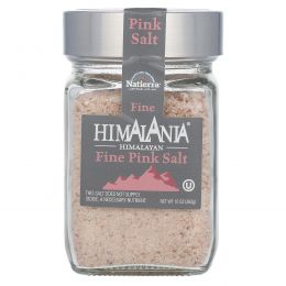 Himalania, гималайская мелкая розовая соль, 283 г (10 унций)