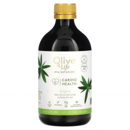 Comvita, Olive Life, экстракт листьев оливкового дерева, для здоровья сердечно-сосудистой системы, оригинальный, 136 мг, 500 мл (16,9 жидк. Унции)
