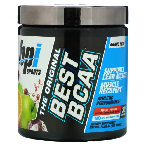 BPI Sports, Best BCAA, фруктовый пунш, 300 г (10,58 унций)