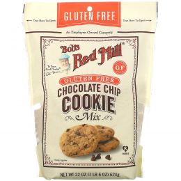 Bob's Red Mill, Chocolate Chip Cookie Mix, Gluten Free, 22 oz (624 g)