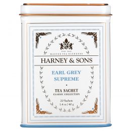 Harney & Sons, Earl Grey Supreme, 20 саше, 40 г