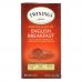 Twinings, English Breakfast Tea, 25 Individual Tea Bags, 1.76 oz (50 g)