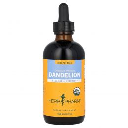 Herb Pharm, Dandelion, Alcohol-Free, 4 fl oz (120 ml)