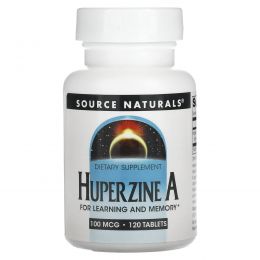 Source Naturals, Гиперзин А, 100 мкг, 120 таблеток