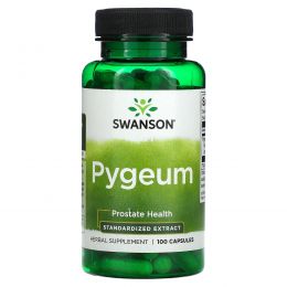 Swanson, Pygeum, Prostate Health, 100 Capsules