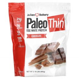 The Julian Bakery, Paleo Protein, протеин яичного белка, шоколад, 2 фунта (907 г)
