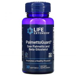 Life Extension, PalmettoGuard Пальма сереноа, 30 гелевых капсул