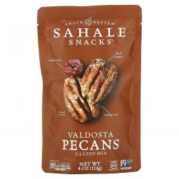 Sahale Snacks, Snack Better, смесь глазированных орехов пекан из Валдосты, 4 унции (113 г)