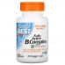 Doctor's Best, Лучший полностью активный комплекс витамина B, 30 вегетарианских капсул