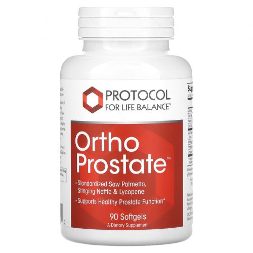 Protocol for Life Balance, Ortho Prostate, 90 мягких таблеток