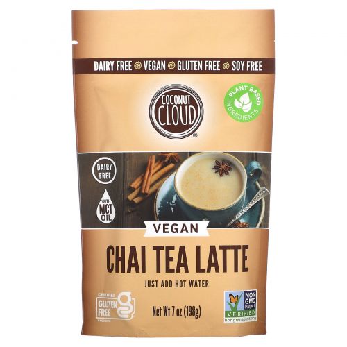 Coconut Cloud, Vegan Chai Tea Latte , 7 oz (198 g)