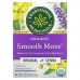 Traditional Medicinals, Organic Smooth Move, слабительное на основе сенны, без кофеина, 16 чайных пакетиков в индивидуальной упаковке, 1.13 унции (32 г)