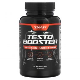 Snap Supplements, Testo Booster, 90 капсул