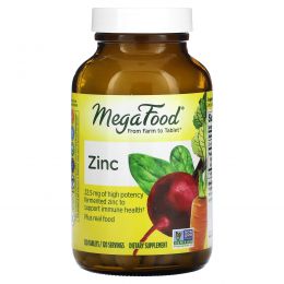 MegaFood, Zinc, 120 Tablets