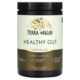 Terra Origin, Healthy Gut, шоколад, 354 г (12,49 унции)