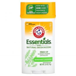 Arm & Hammer, Натуральный дезодорант Essentials, для мужчин и женщин, свежий, 71 г