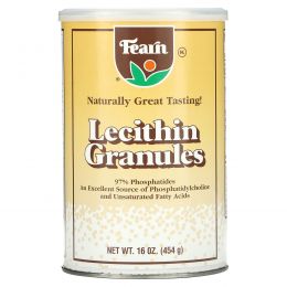 Fearn Natural Food, Гранулы лецитина, 16 унций (454 г)