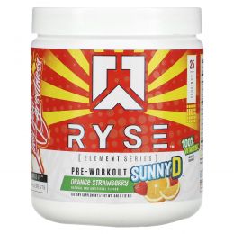 Ryse Supps, Element Series, предтренировочный комплекс, Sunny D, апельсин и клубника, 340 г (12 унций)