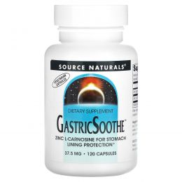 Source Naturals, GastricSoothe, 37.5 мг, 120 капсул