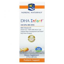 Nordic Naturals, DHA Infant, with Vitamin D3, 2 fl oz (60 ml)