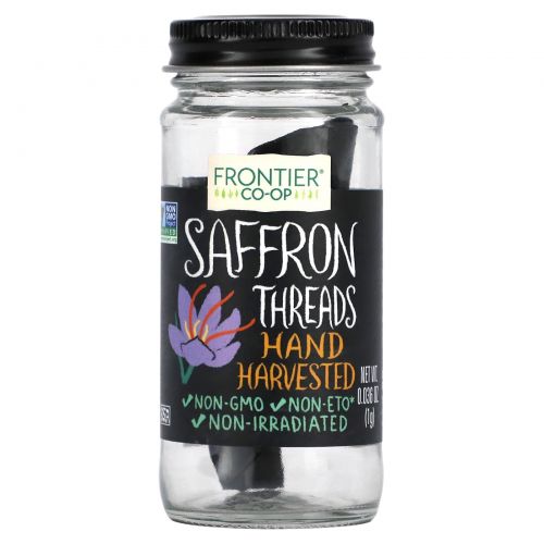 Frontier Natural Products, Нити шафрана, 0.036 унций (1 г)