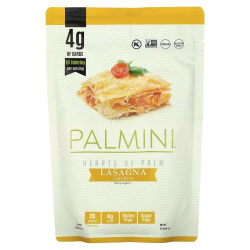 Palmini, Hearts of Palm, листовая лазанья, 338 г (12 унций)