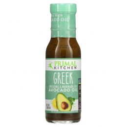 Primal Kitchen, Greek Vinaigrette & Marinade Made with Avocado Oil, 8 fl oz (236 ml)