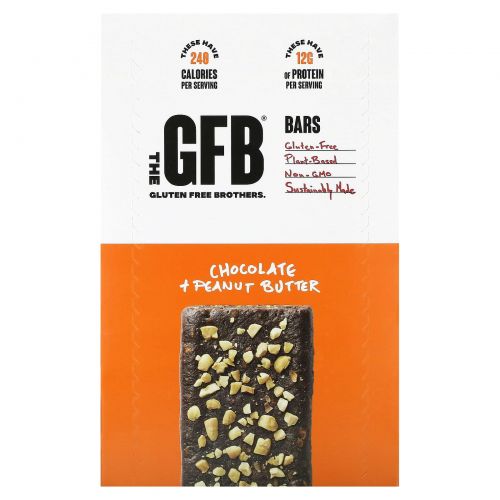 The GFB, Gluten Free Bar, Chocolate Peanut Butter, 2.05 oz (58 g)