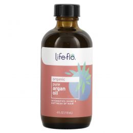 Life Flo Health, Чистое аргановое масло, 4 жидкие унции (118.3 мл)