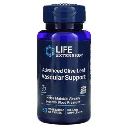 Life Extension, Advanced Olive Leaf Vascular Support, with Celery Seed Extract, 60 Veggie Caps