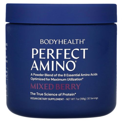 BodyHealth, Perfect Amino, ягодное ассорти, 198 г (7 унций)