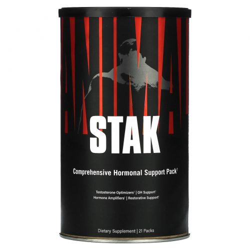 Animal, Stak, полный набор веществ, ускоряющих обменные процессы, 21 пакетик