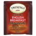 Twinings, Чистый черный чай, английский завтрак, 100 чайных пакетиков, 200 г (7,05 унции)