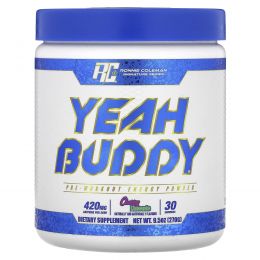 Ronnie Coleman, Signature Series, Yeah Buddy, энергетический порошок перед тренировкой, вишневый лаймад, 270 г (9,5 унции)