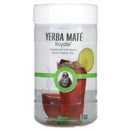 Wisdom Natural, Yerba Mate Royale, подслащенный стевией, чай мгновенного приготовления, 2.82 унции (79,9 г)