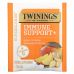 Twinings, Superblends, поддержка иммунитета, с витамином C, зеленым чаем с имбирем и манго, 16 чайных пакетиков, 32 г (1,12 унции) каждый