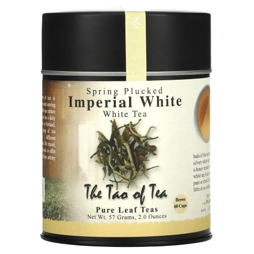 The Tao of Tea, Императорский белый чай, 3,5 унций (100 г)