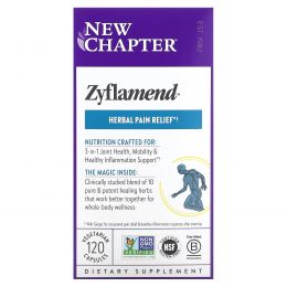New Chapter, Zyflamend, чистые и эффективные экстракты, 120 вегетарианских капсул