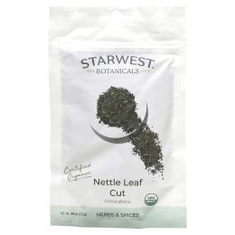 Starwest Botanicals, Листья крапивы, 13,9 г (0,49 унции)