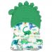 Itzy Ritzy, Itzy Mitt, Food Grade Silicone Teether, 3+ Months, Dino, 1 Teether