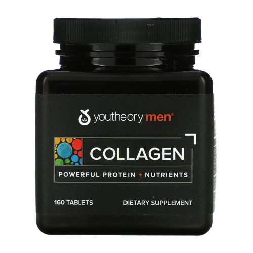 Youtheory, Men, Collagen, 160 Tablets