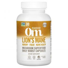 Organic Mushroom Nutrition, Lions's Mane, 667 mg, 90 Vegetarian Capsules